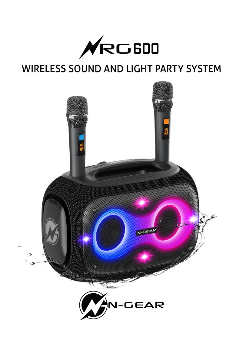 Image de la première page du manuel de l'appareil NRG 600