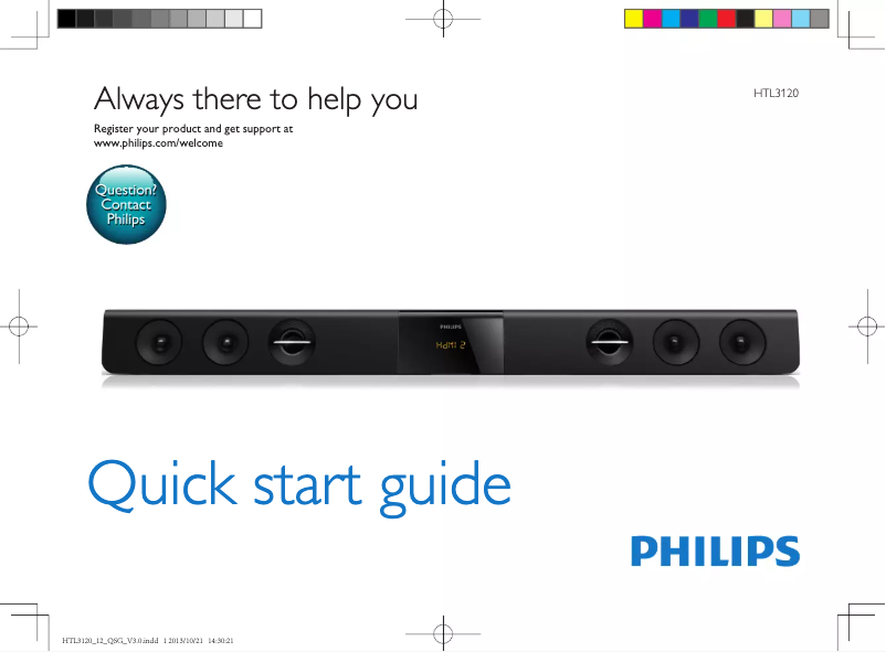 Imagen de la primera página del manual del dispositivo HTL3120