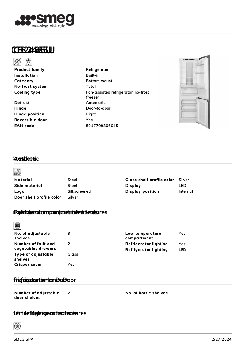 Image de la première page du manuel de l'appareil CB2485U