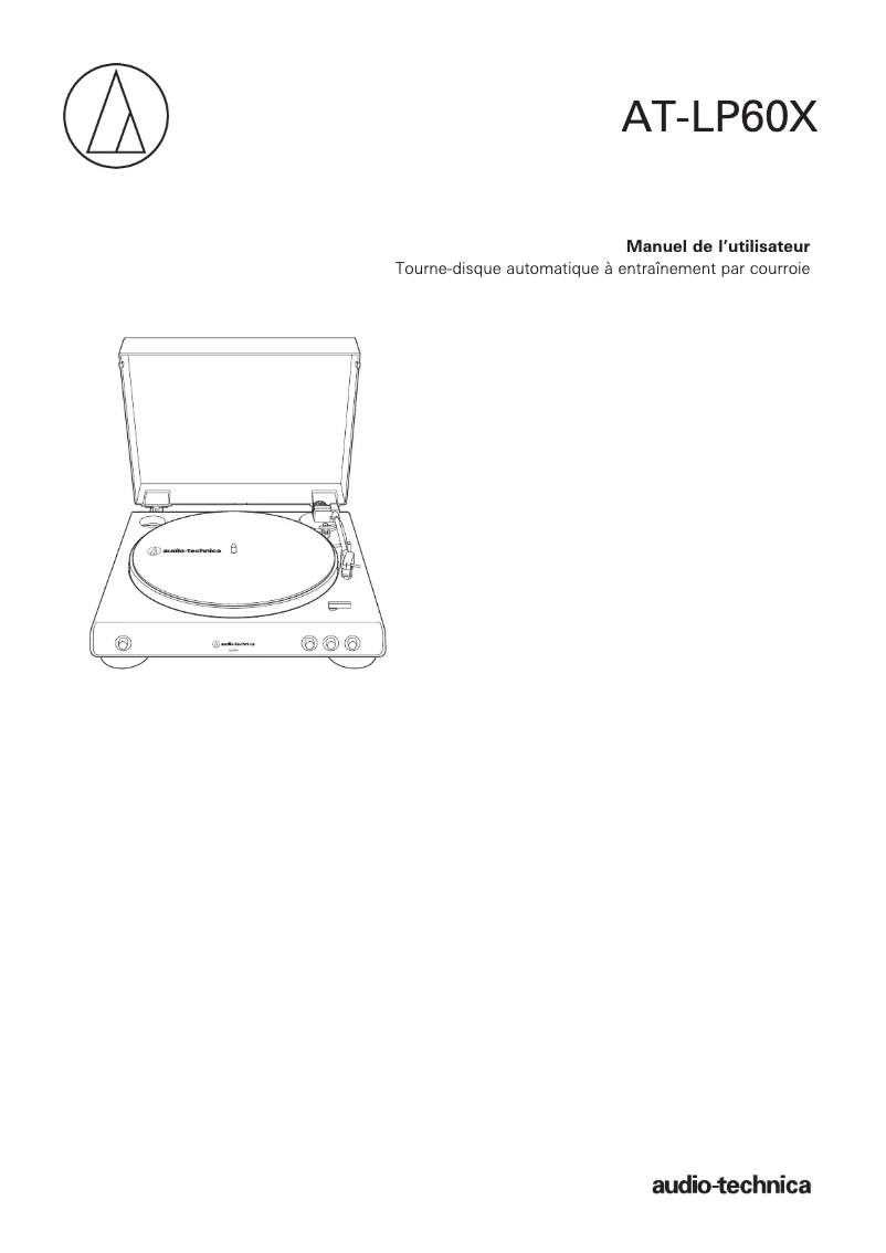 Imagen de la primera página del manual del dispositivo AT-LP60X