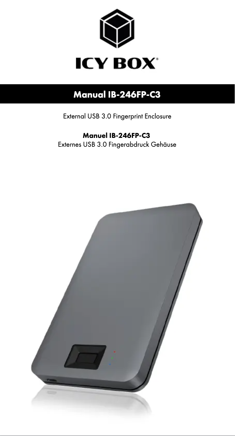 Imagen de la primera página del manual del dispositivo IB-246FP-C3