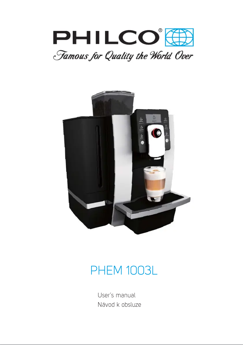 Page n°1 - Manuel utilisateur Philco PHEM 1003L