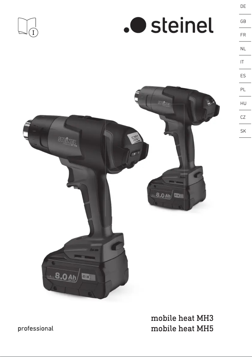 Page 1 de la notice Manuel utilisateur Steinel Mobile Heat MH5