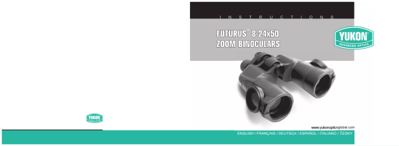 Page 1 of the manual User Manual Yukon Futurus 8-24x50