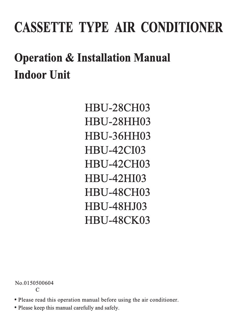 Page 1 de la notice Manuel utilisateur Haier HBU-36HH03