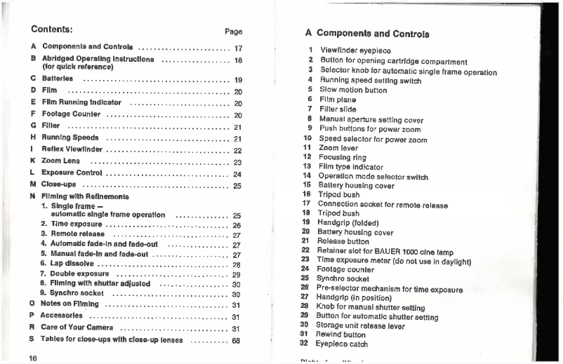 Page n°1 - Manuel utilisateur Bauer C Royal 6E