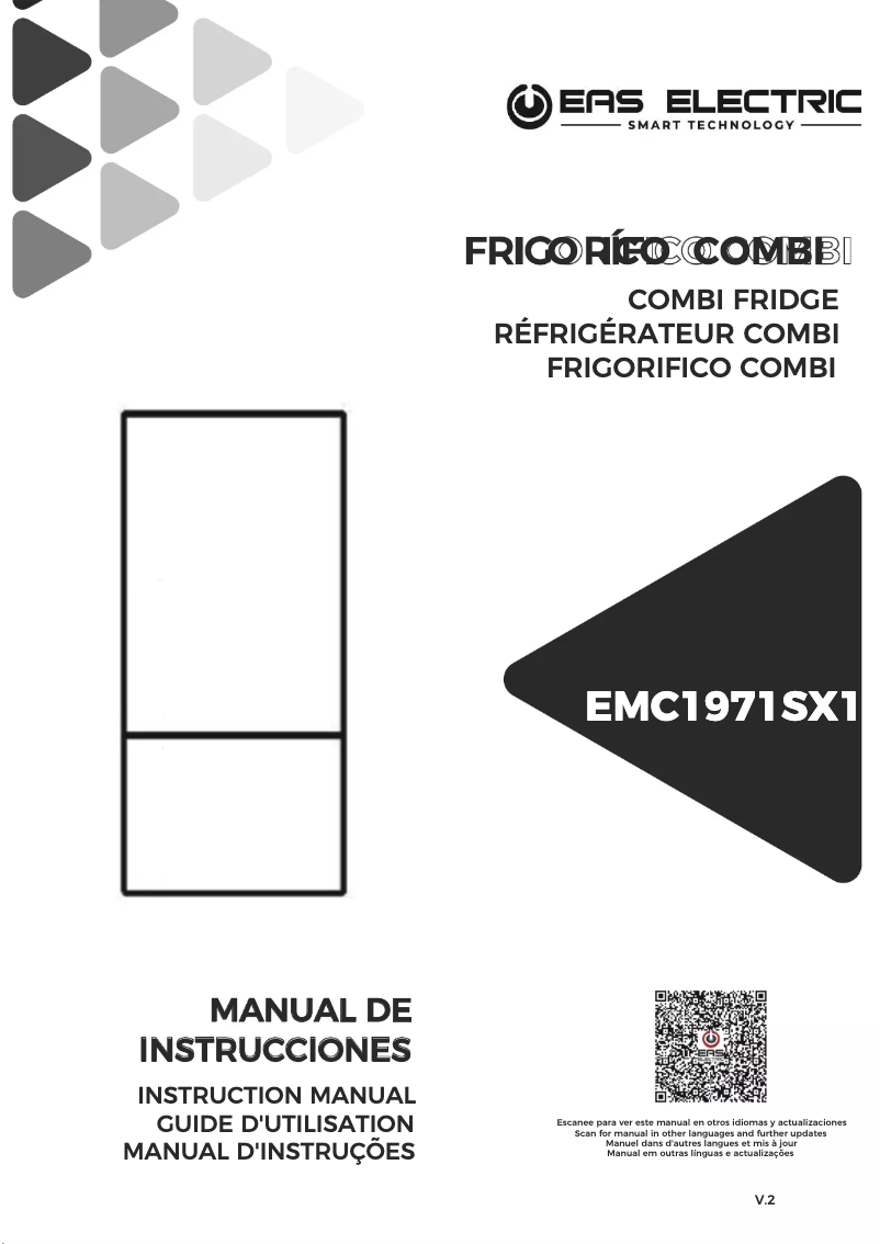 Image de la première page du manuel de l'appareil EMC1971SX1