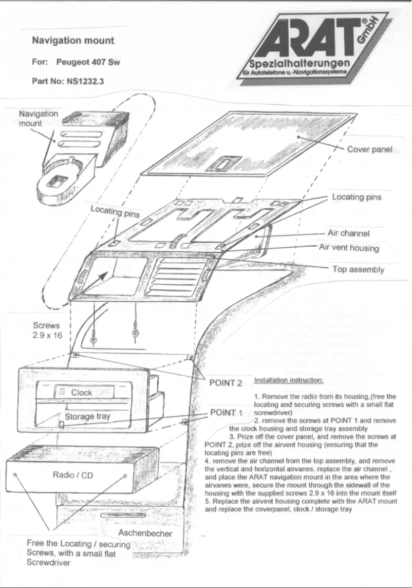 Image de la première page du manuel de l'appareil NS1232.3