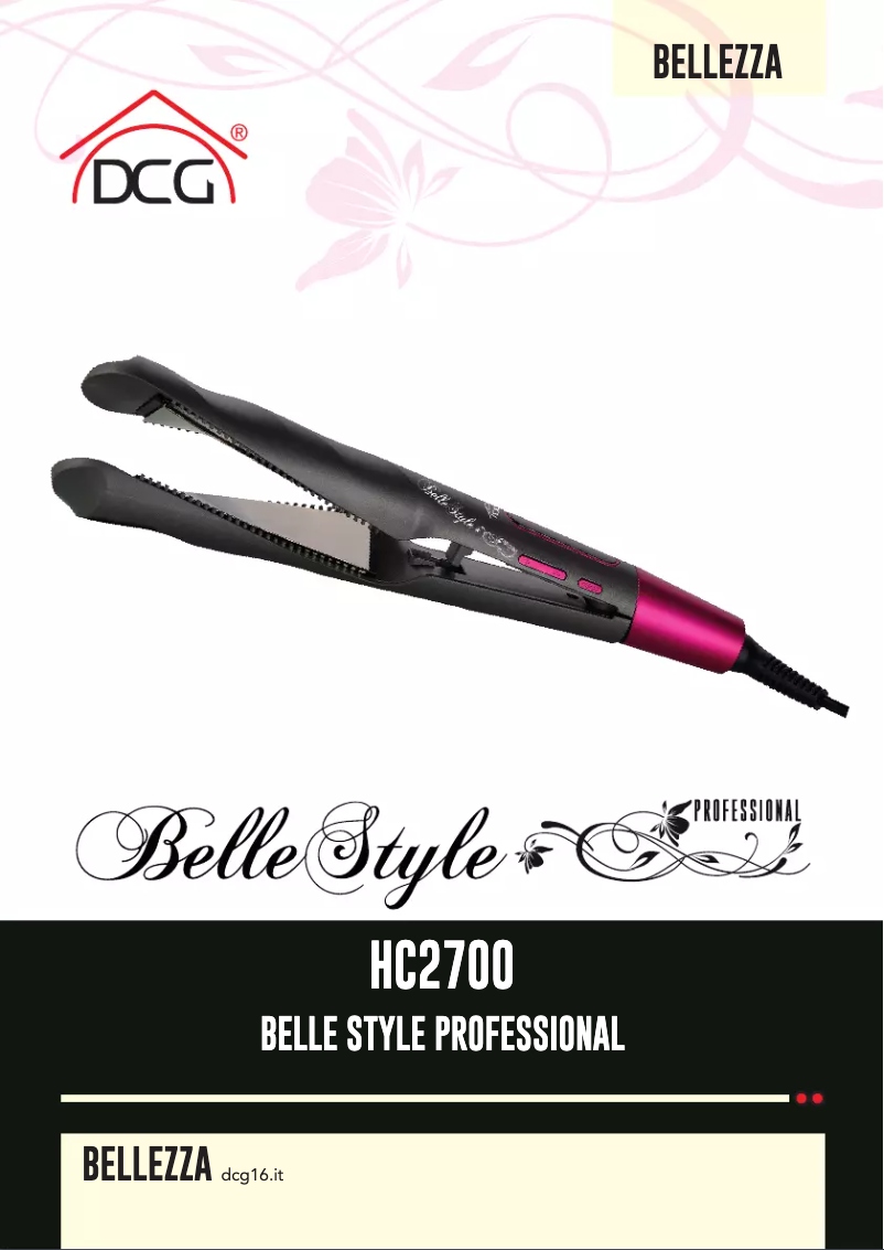 Página 1 del manual Manual de usuario DCG HC2700