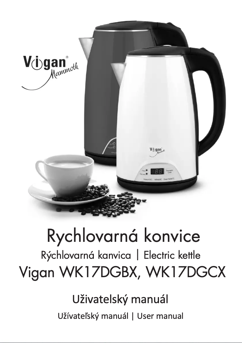 Page 1 de la notice Manuel utilisateur Vigan Mammoth WK17DGBX