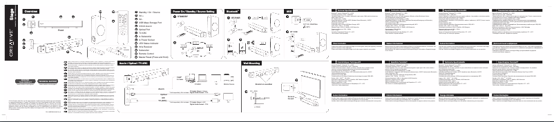 Page 1 de la notice Manuel utilisateur Creative Stage