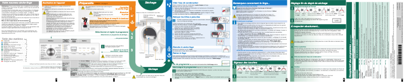 Page 1 de la notice Manuel utilisateur Siemens WT46W362FG