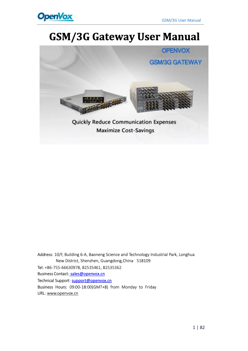 Image de la première page du manuel de l'appareil WGW1002G