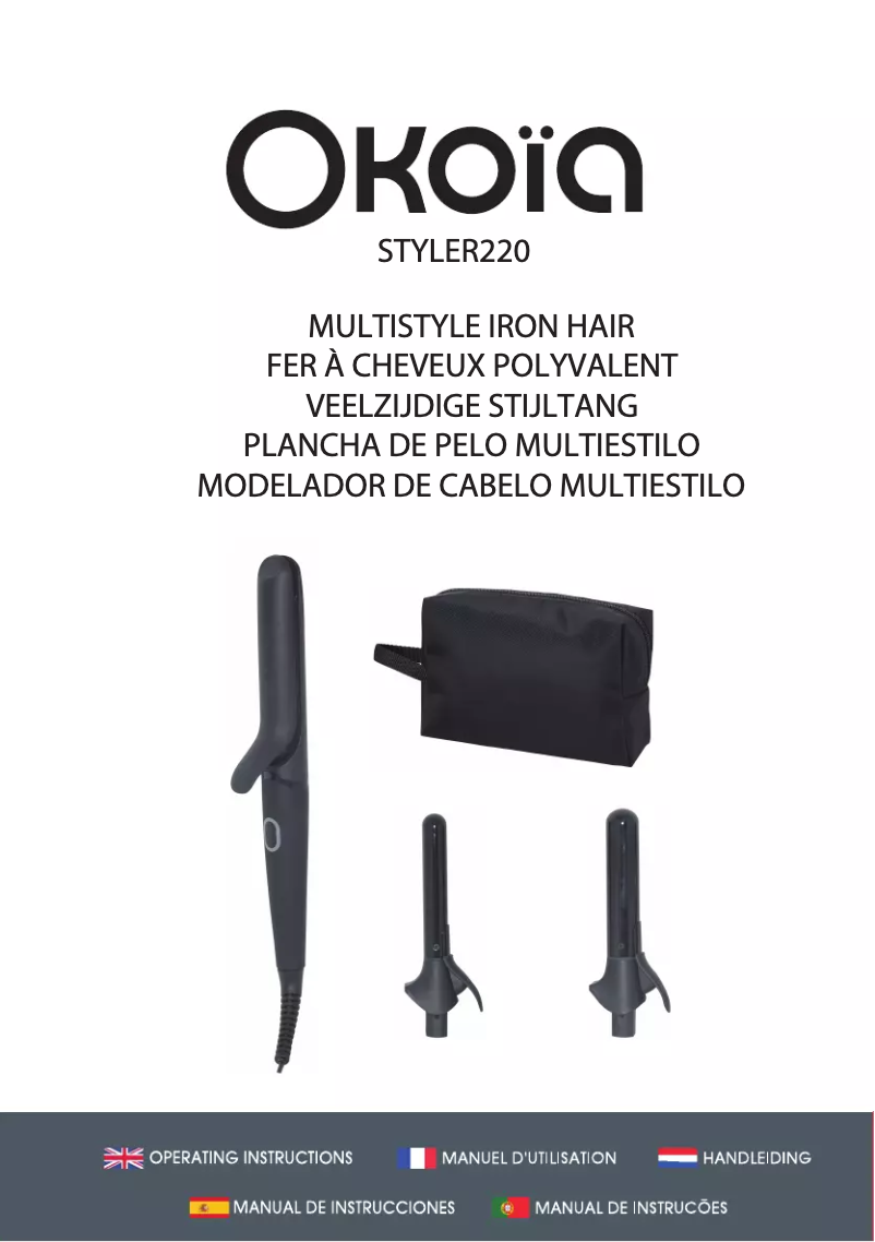 Page 1 de la notice Manuel utilisateur OKOIA STYLER220