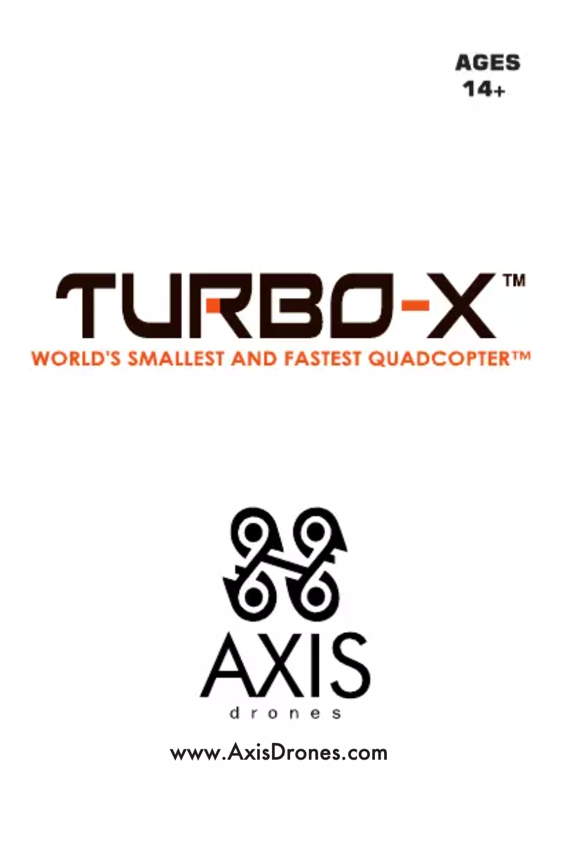 Page 1 de la notice Manuel utilisateur Axis Turbo-X