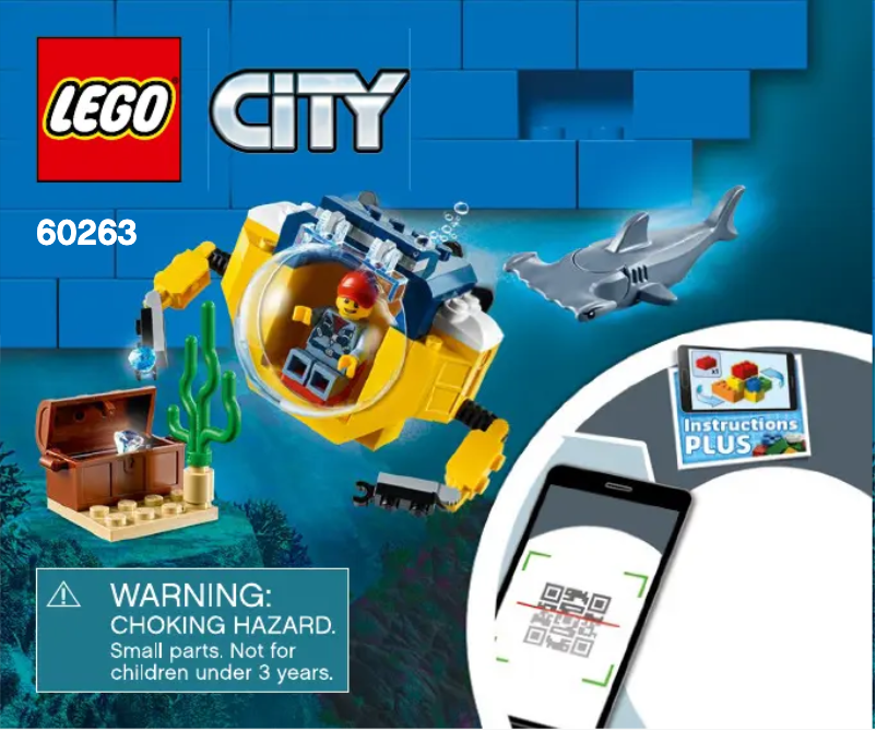 Page 1 de la notice Manuel utilisateur Lego City 60263