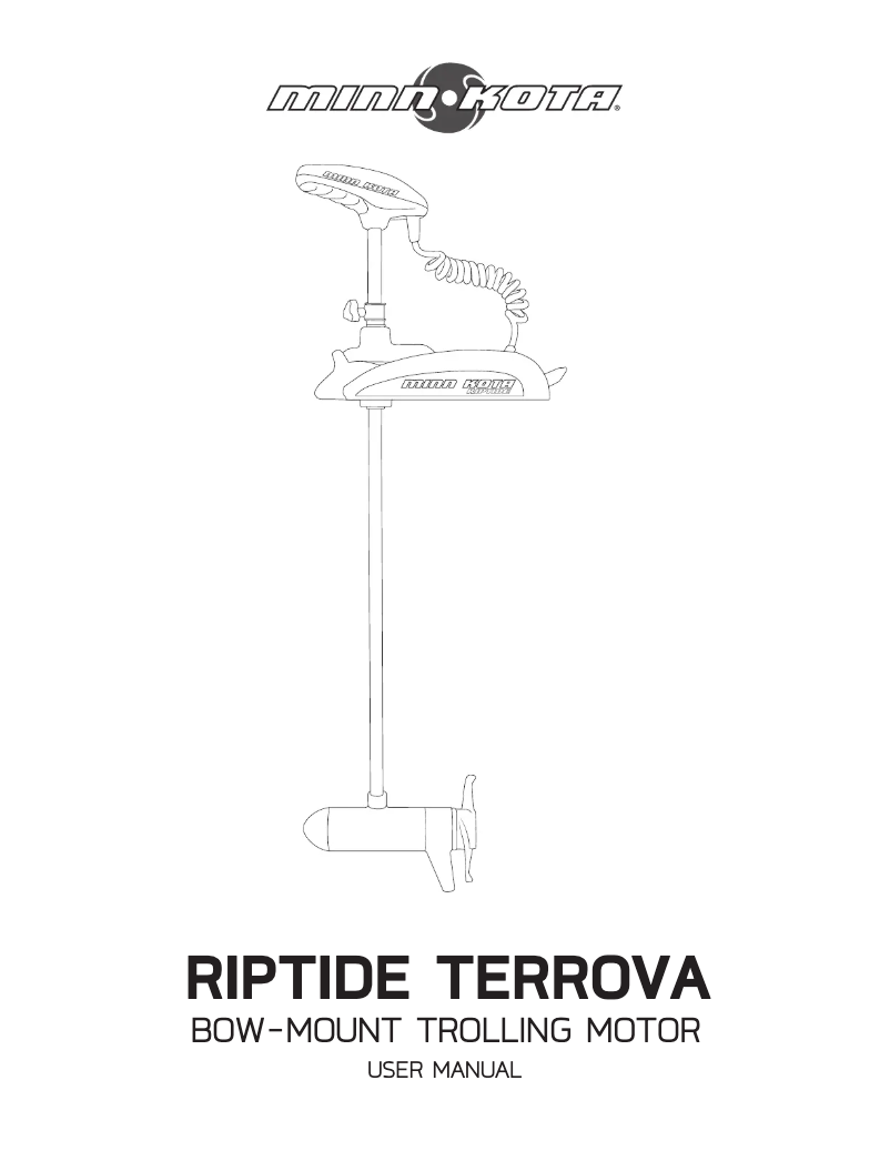 Image de la première page du manuel de l'appareil Riptide Terrova