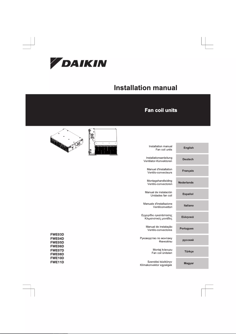 Página 1 del manual Manual de usuario Daikin FWE08DAFN5V3-R