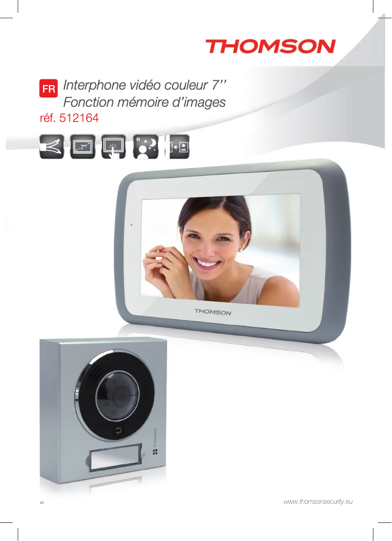 Page n°1 - Manuel utilisateur Thomson 512164