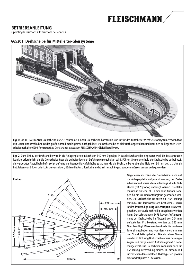 Página 1 del manual Manual de usuario Fleischmann 665201