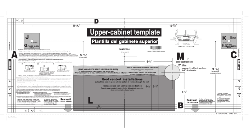 Page 1 de la notice Instructions / montage GE PVM9005EJES