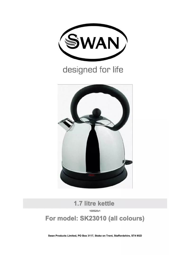 Página 1 del manual Manual de usuario Swann SK23010TELN