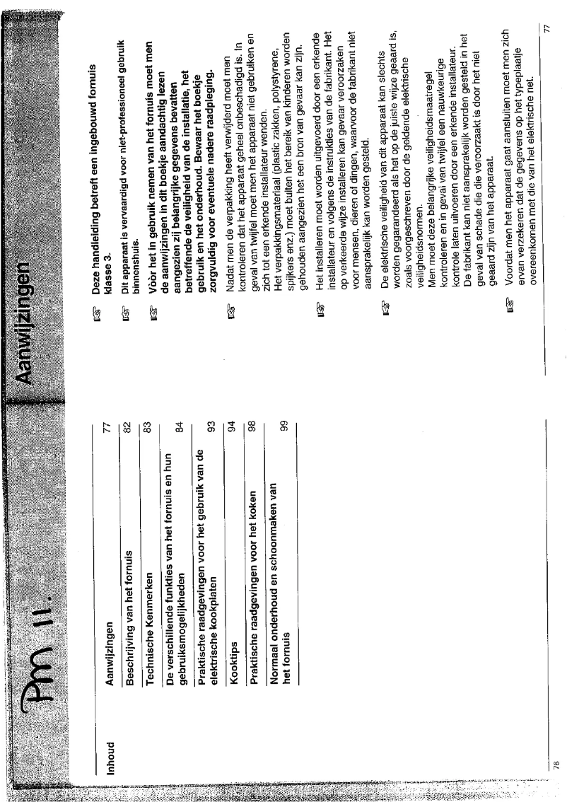 Image de la première page du manuel de l'appareil PM 11