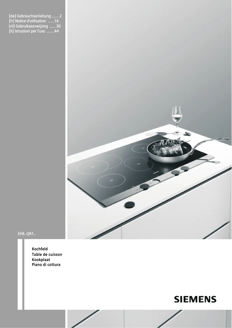 Image de la première page du manuel de l'appareil EH645QA16E