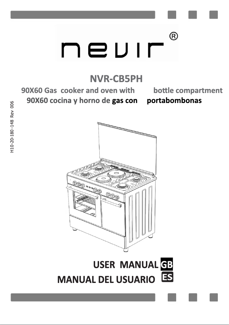 Page n°1 - Manuel utilisateur Nevir NVR-CB5P
