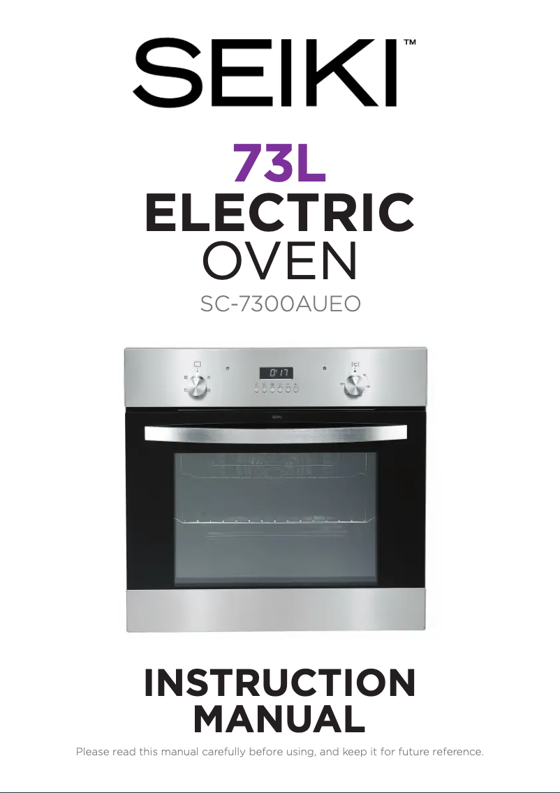 Image de la première page du manuel de l'appareil SC-7300AUEO