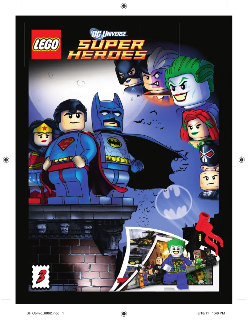 Page n°1 - Manuel utilisateur Lego Super Heroes 6862