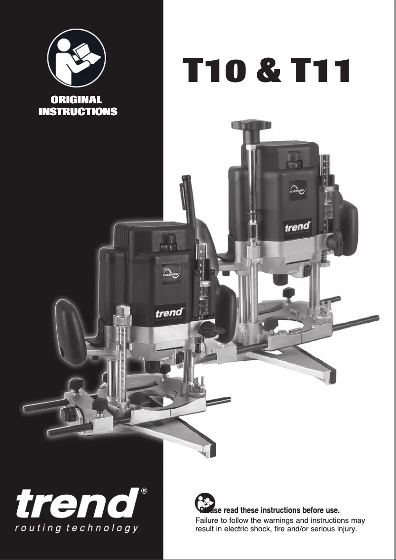 Image de la première page du manuel de l'appareil T10