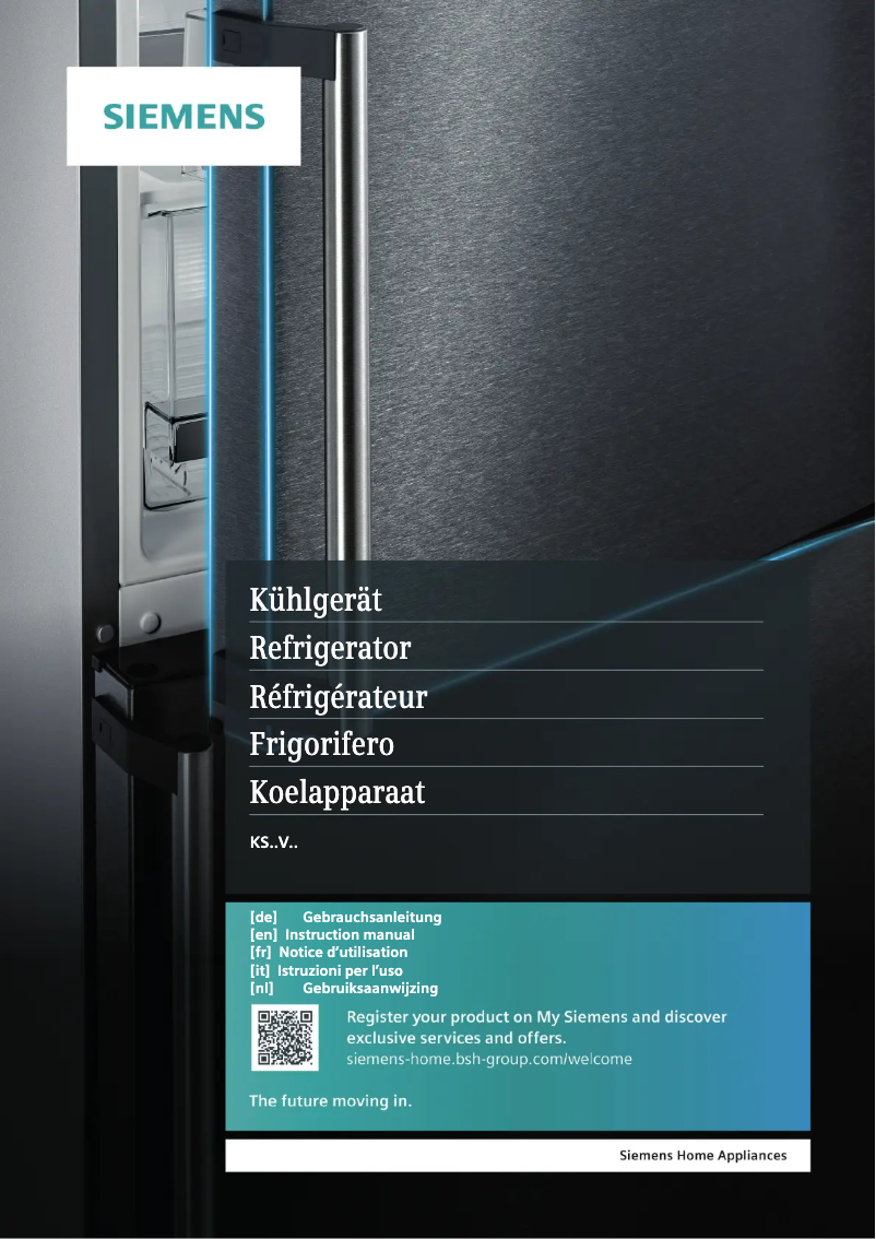 Image de la première page du manuel de l'appareil KS36VVIEPG