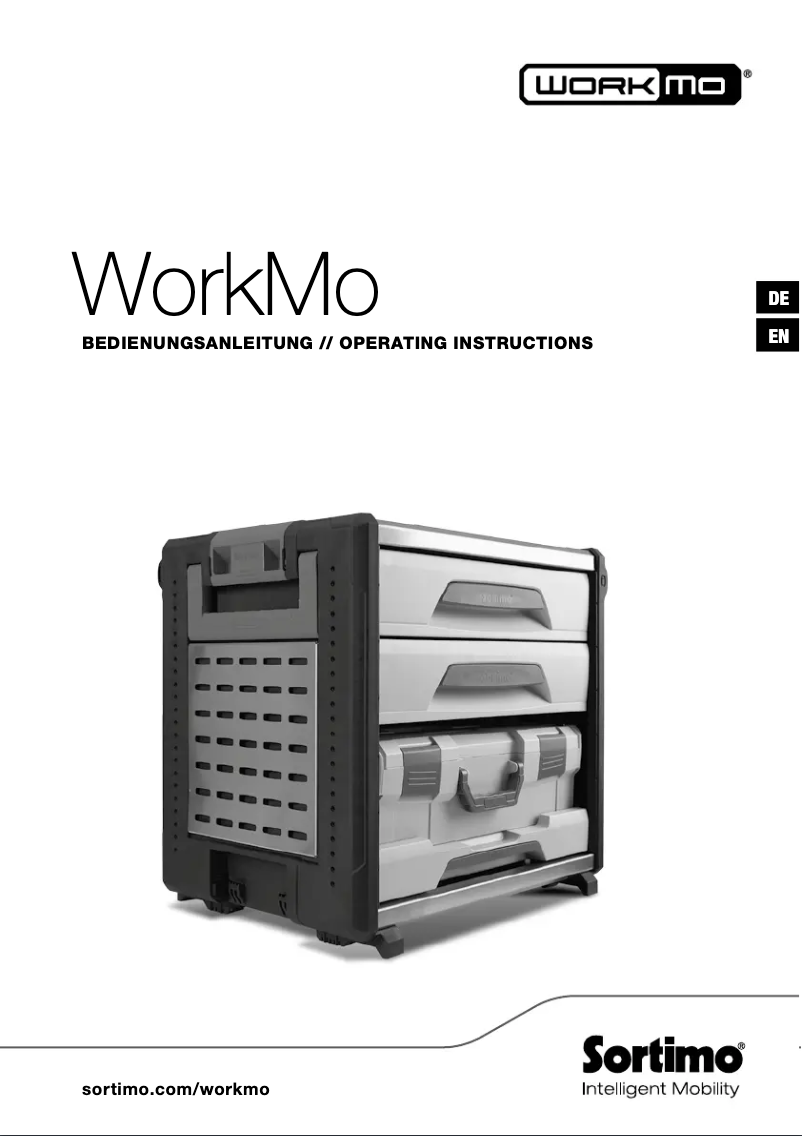 Page 1 de la notice Manuel utilisateur Sortimo WorkMo 24-750
