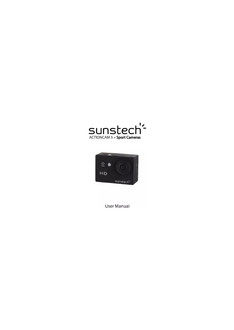 Page 1 de la notice Manuel utilisateur Sunstech ACTIONCAM5