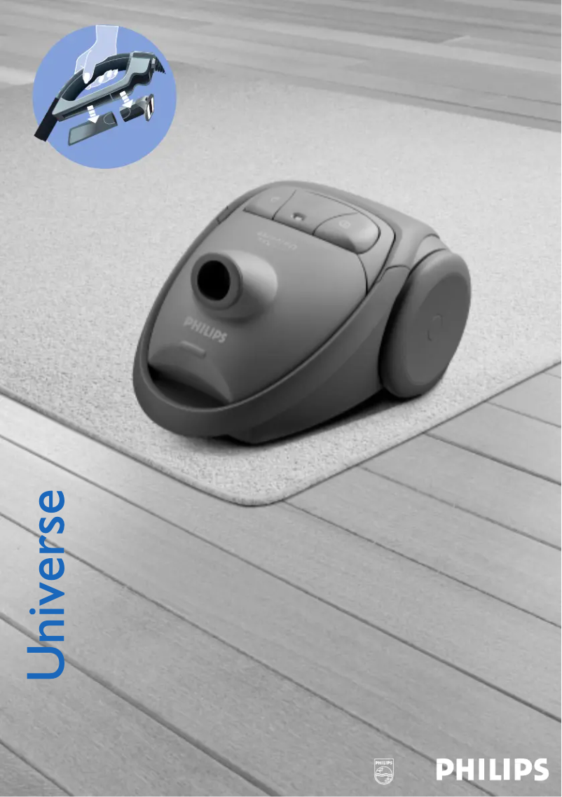 Page n°1 - Manuel utilisateur Philips Jewel FC9027