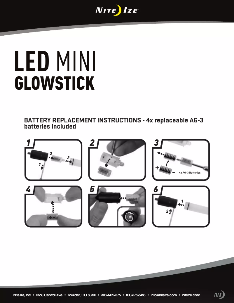 Page n°1 - Manuel utilisateur Nite Ize MGS-28-R6