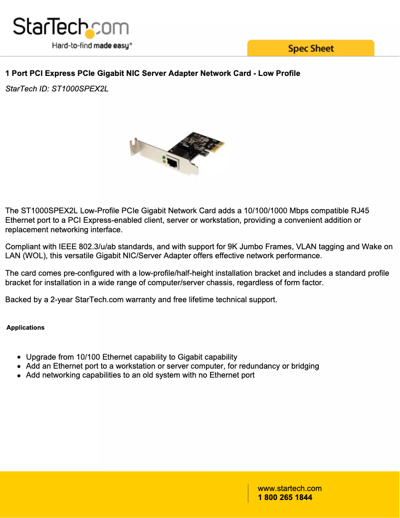 Image de la première page du manuel de l'appareil ST1000SPEX2L