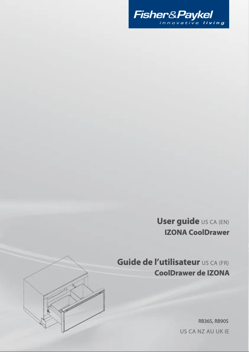 Image de la première page du manuel de l'appareil RB9064S1