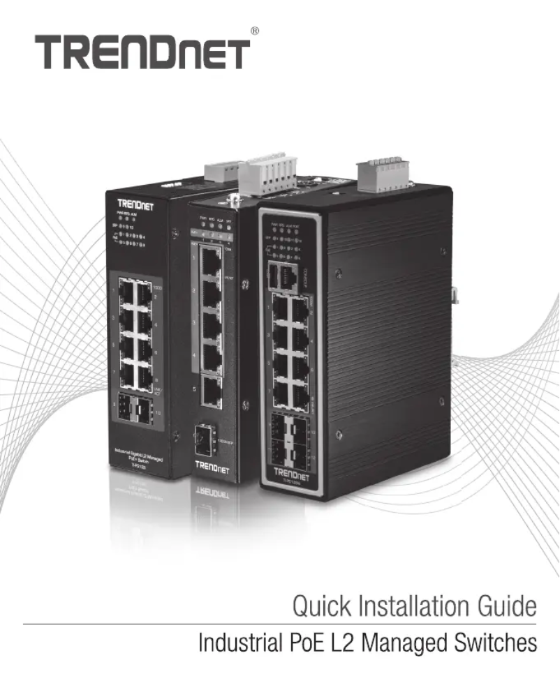 Page 1 de la notice Manuel utilisateur TRENDnet TI-BG62i