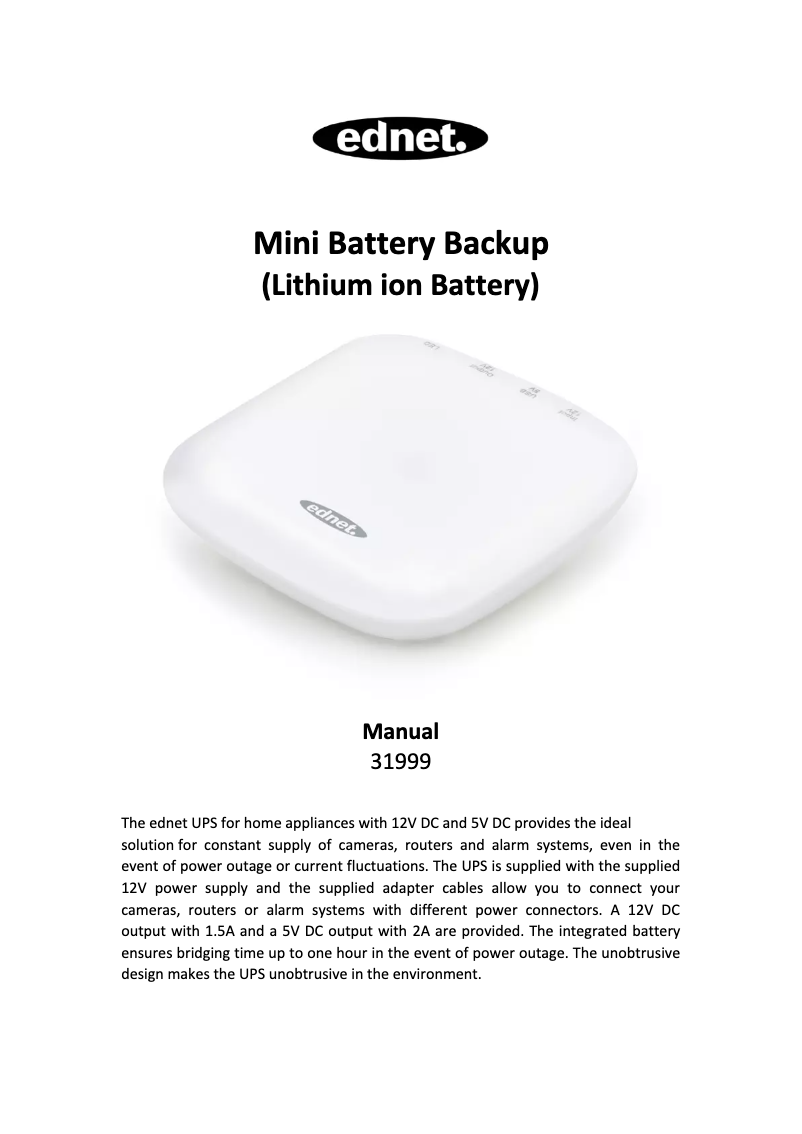 Image de la première page du manuel de l'appareil 31999