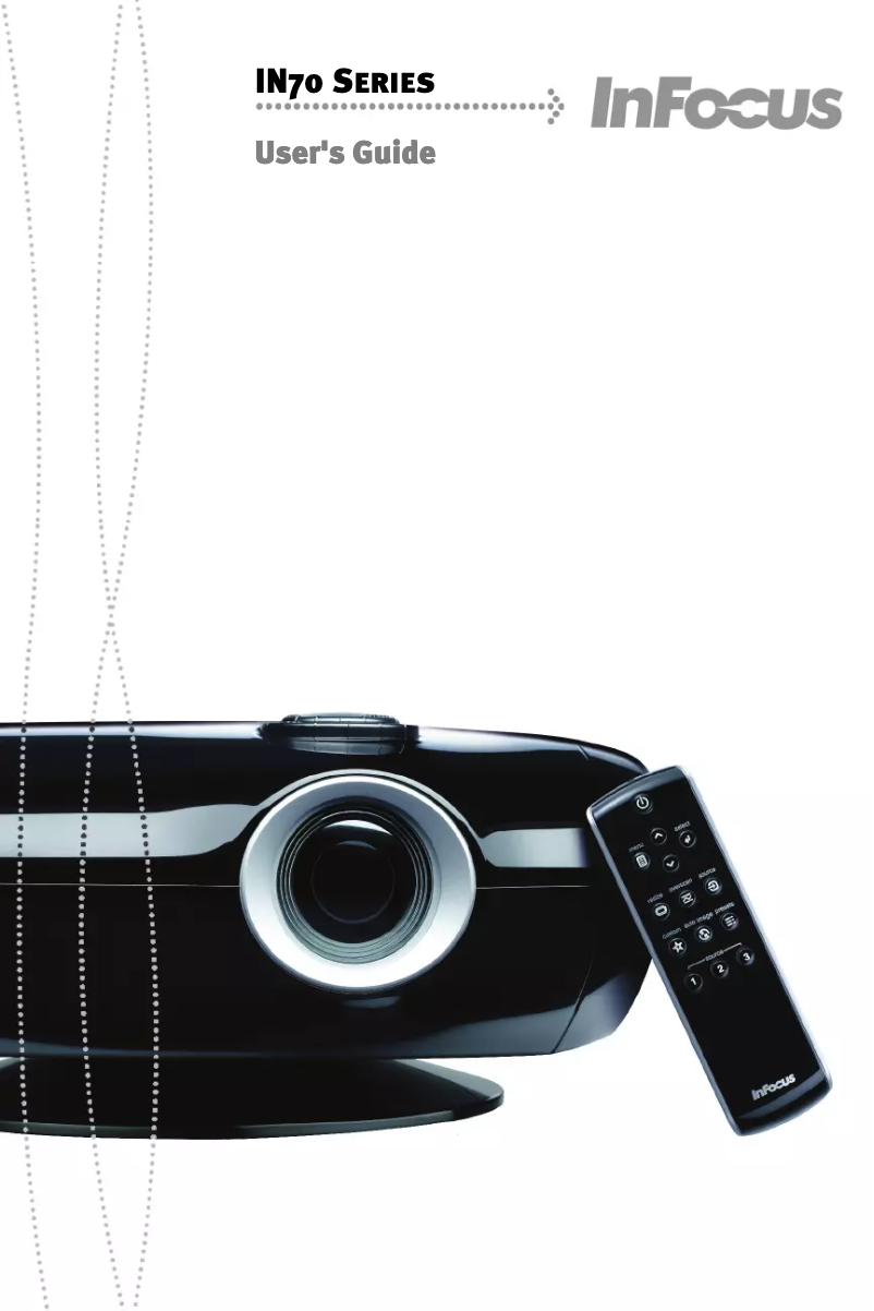 Image de la première page du manuel de l'appareil IN78