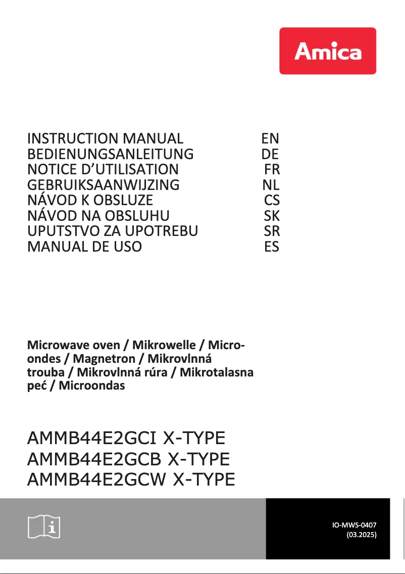 Image de la première page du manuel de l'appareil X-Type AMMB44E2GCI