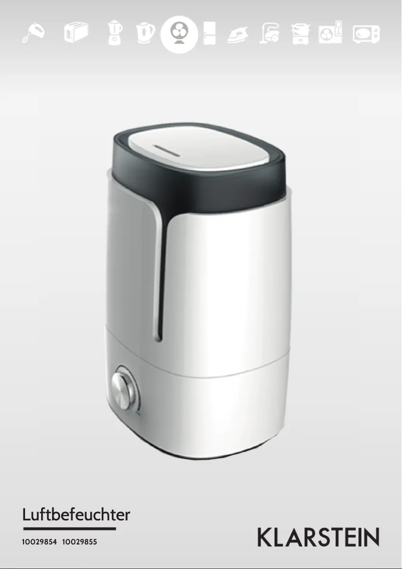 Page n°1 - Manuel utilisateur Klarstein 10029854