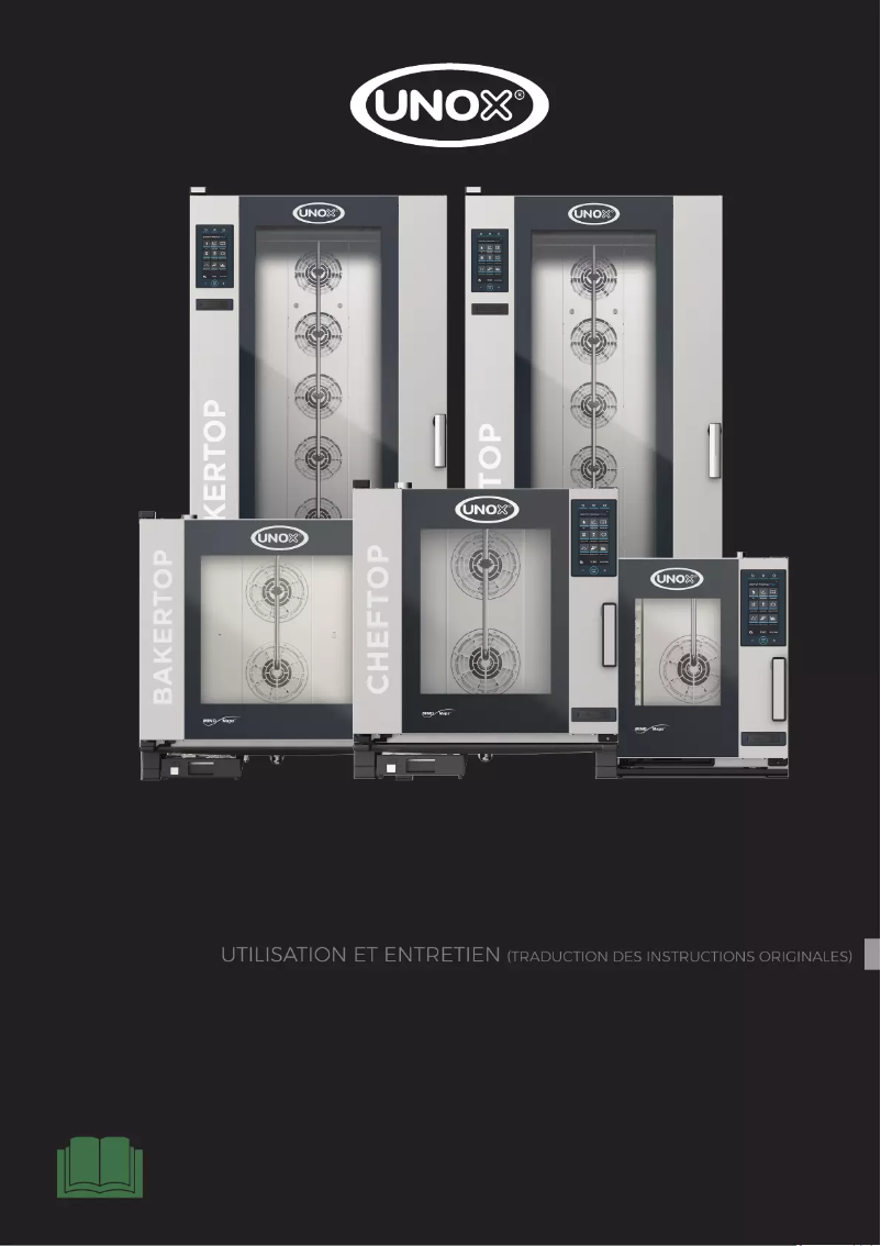 Page 1 de la notice Manuel utilisateur Unox CHEFTOP MIND.Maps PLUS