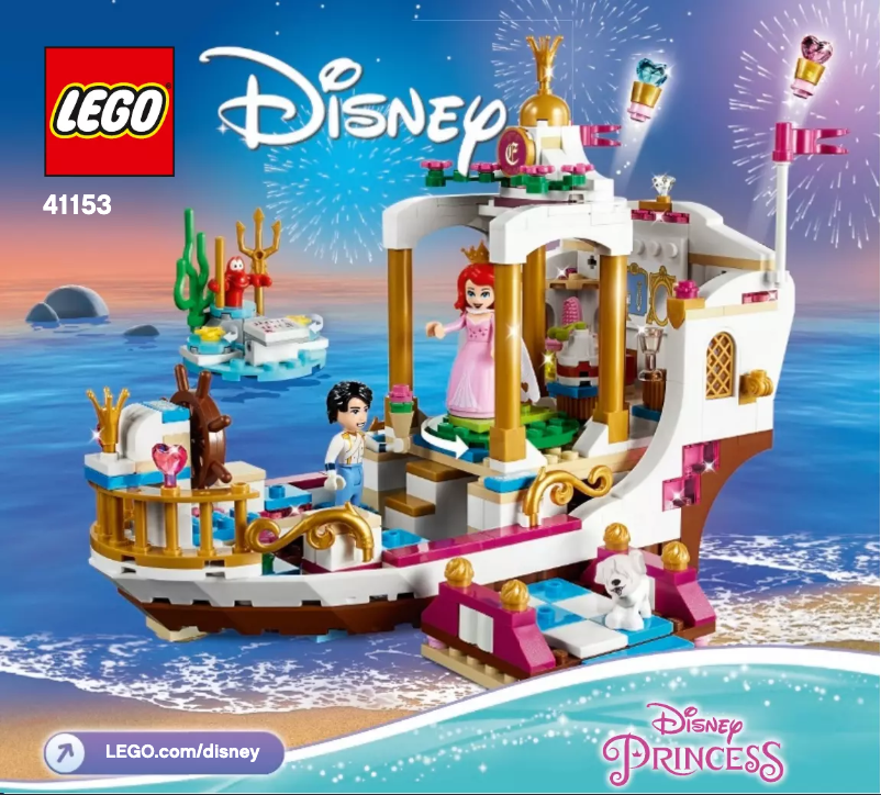 Page n°1 - Manuel utilisateur Lego Disney 41153