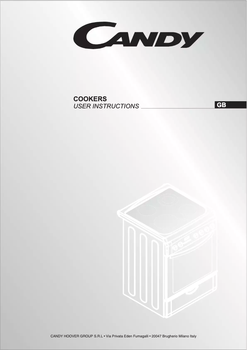 Page n°1 - Manuel utilisateur Candy CVM6629CPW