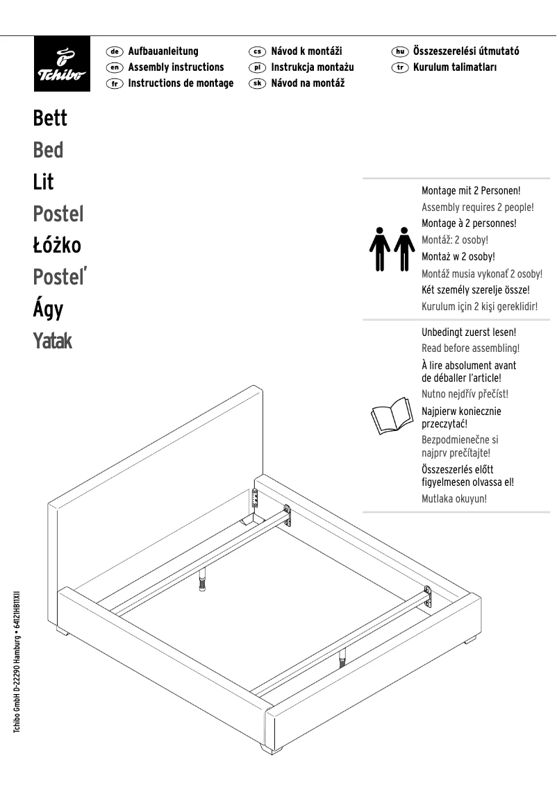Page n°1 - Manuel utilisateur Tchibo 283093