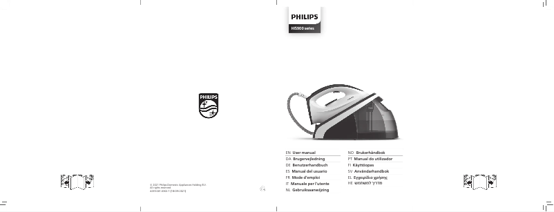 Page 1 de la notice Manuel utilisateur Philips HI5922