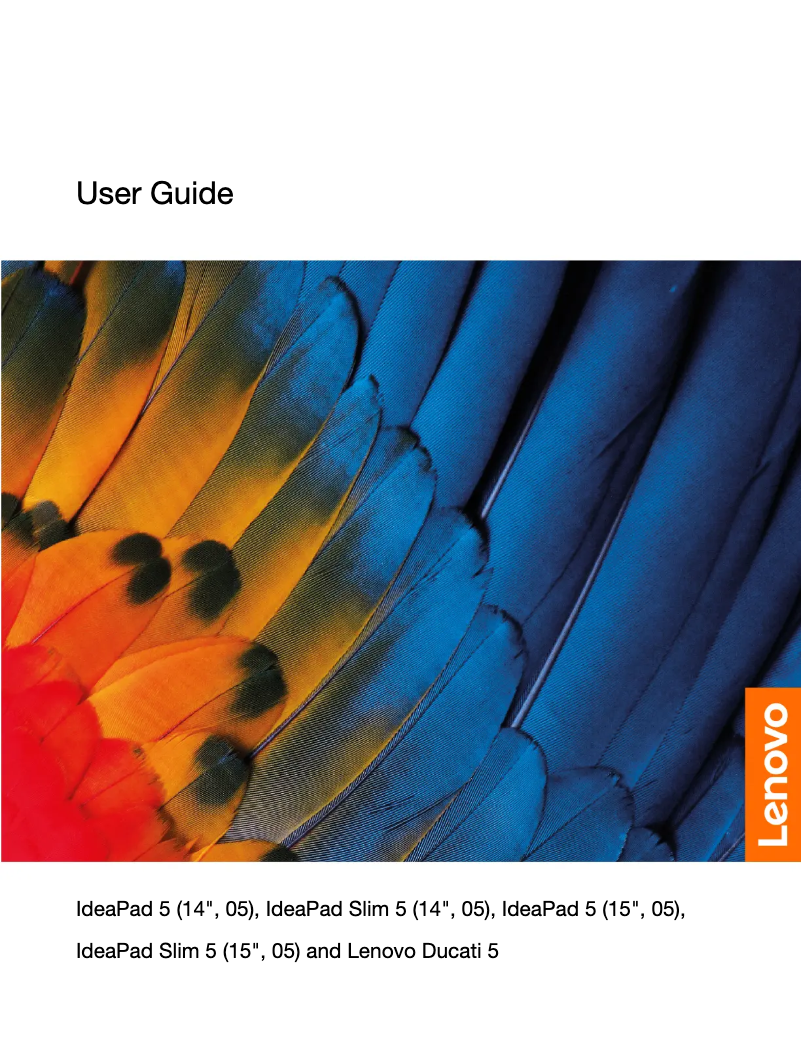 Page n°1 - Manuel utilisateur Lenovo Ducati 5